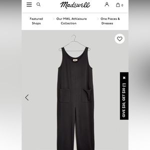 TAN Madewell Jumpsuit